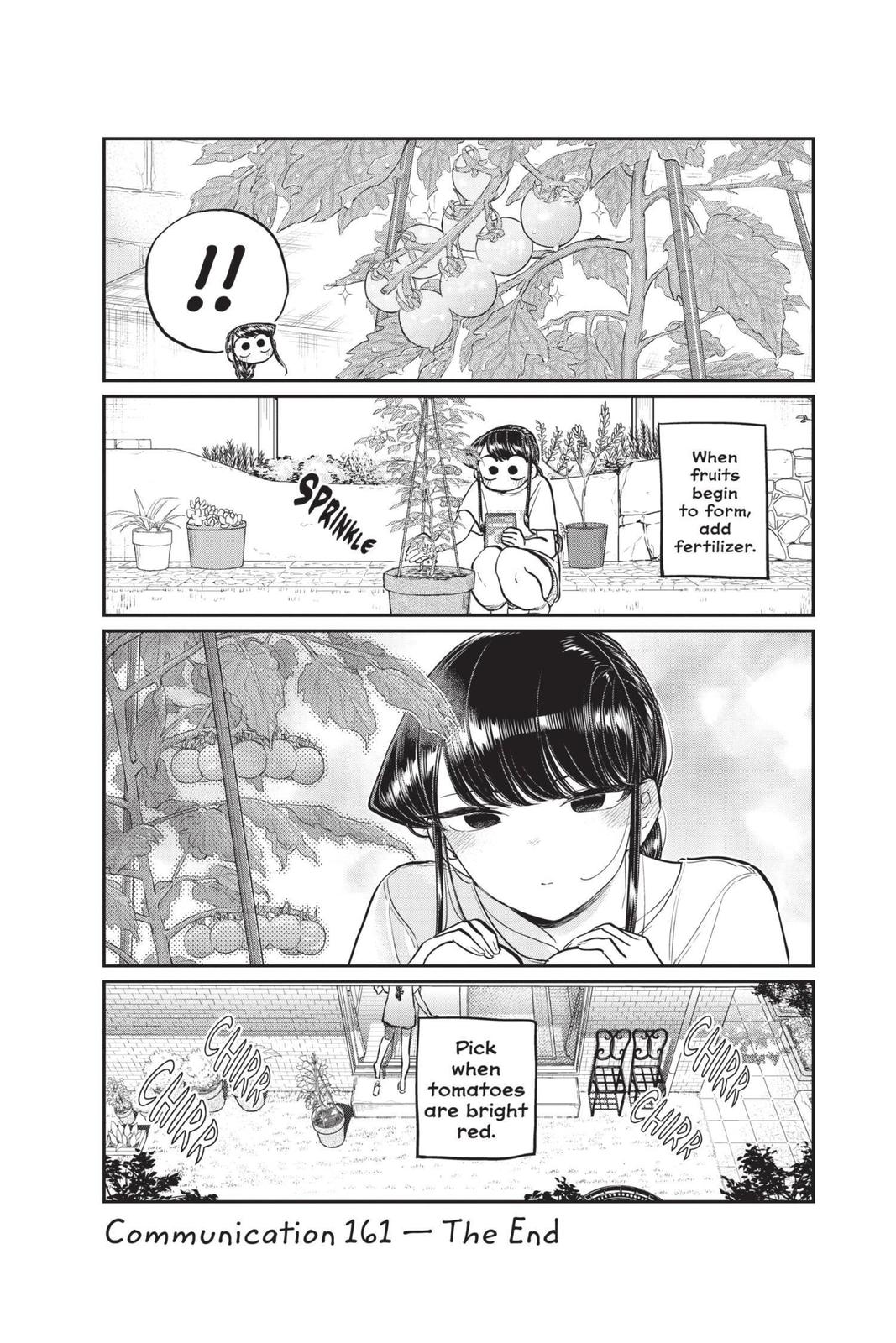 Komi Can’t Communicate Chapter 161