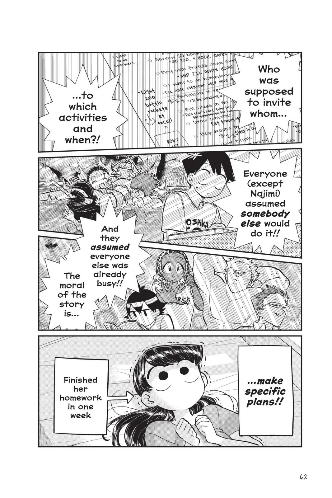 Komi Can’t Communicate Chapter 162
