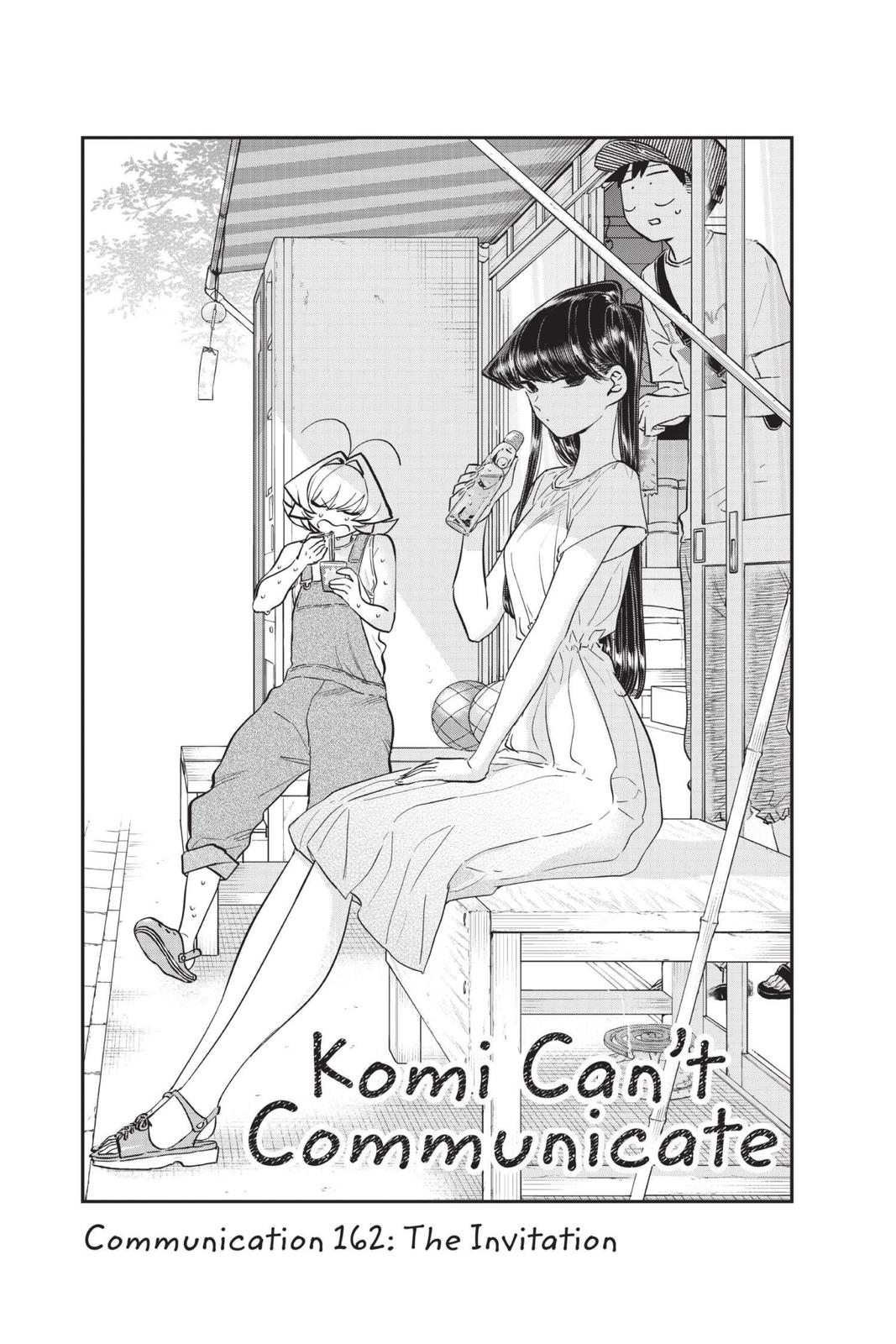 Komi Can’t Communicate Chapter 162