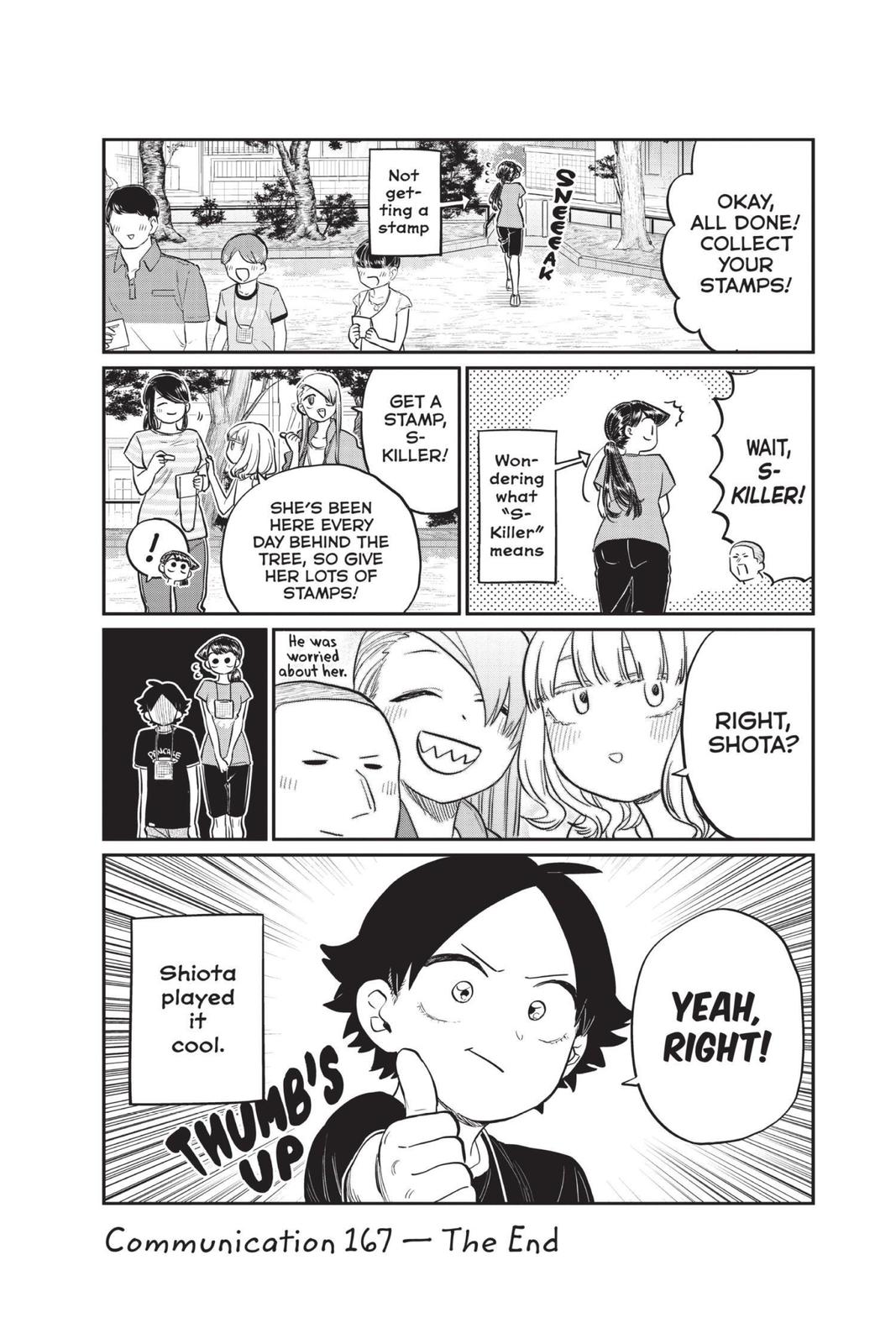 Komi Can’t Communicate Chapter 167