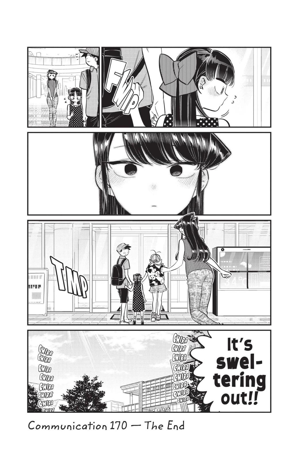 Komi Can’t Communicate Chapter 170