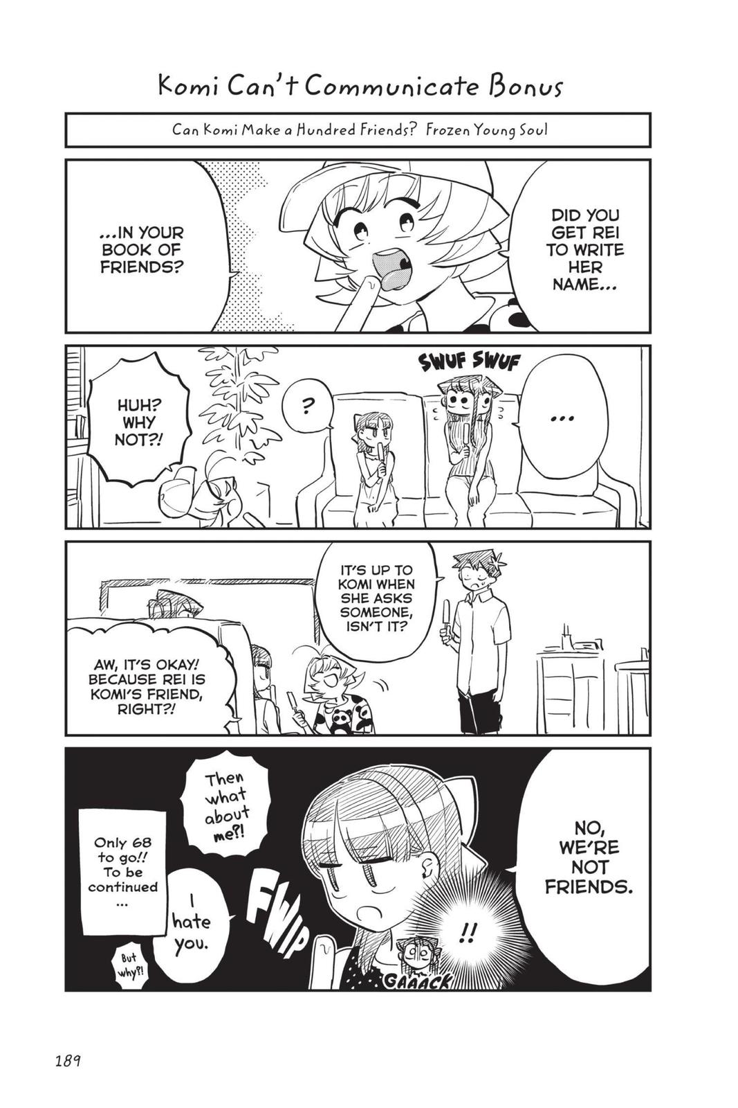 Komi Can’t Communicate Chapter 170
