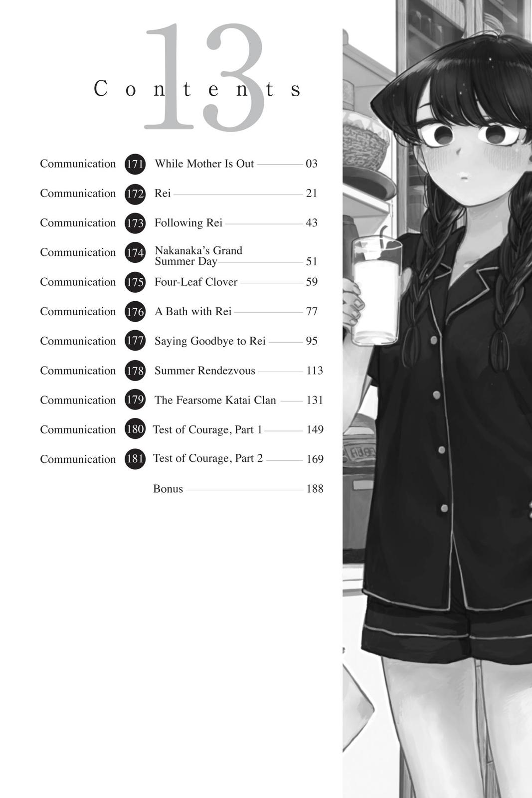 Komi Can’t Communicate Chapter 171