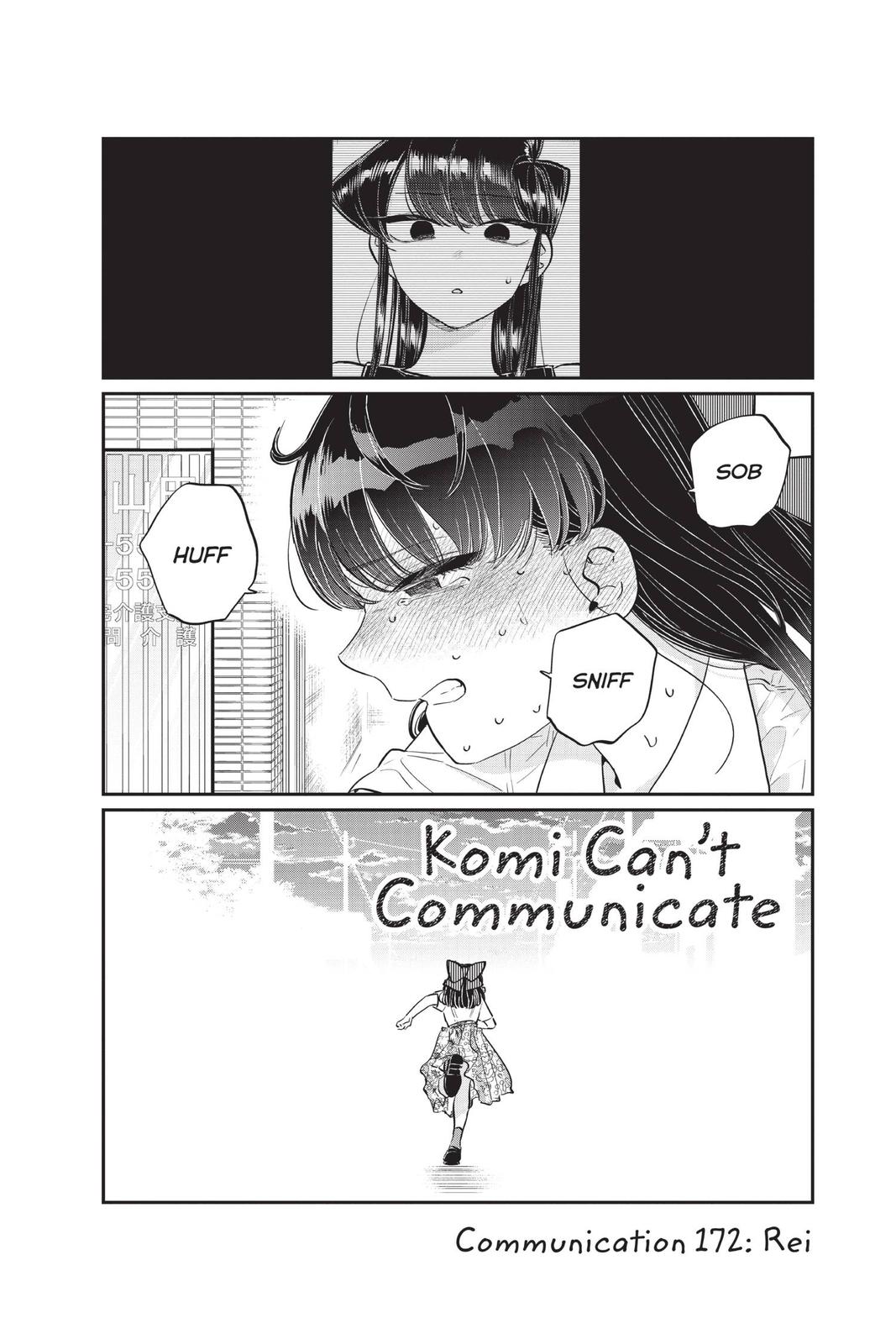 Komi Can’t Communicate Chapter 172