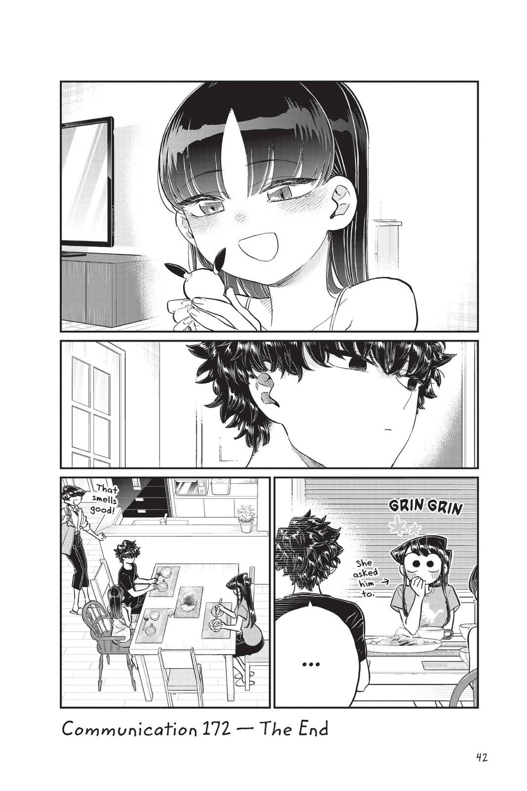Komi Can’t Communicate Chapter 172