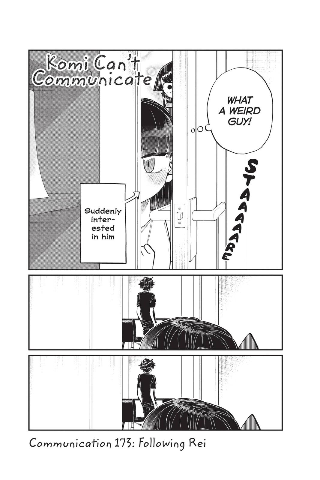 Komi Can’t Communicate Chapter 173