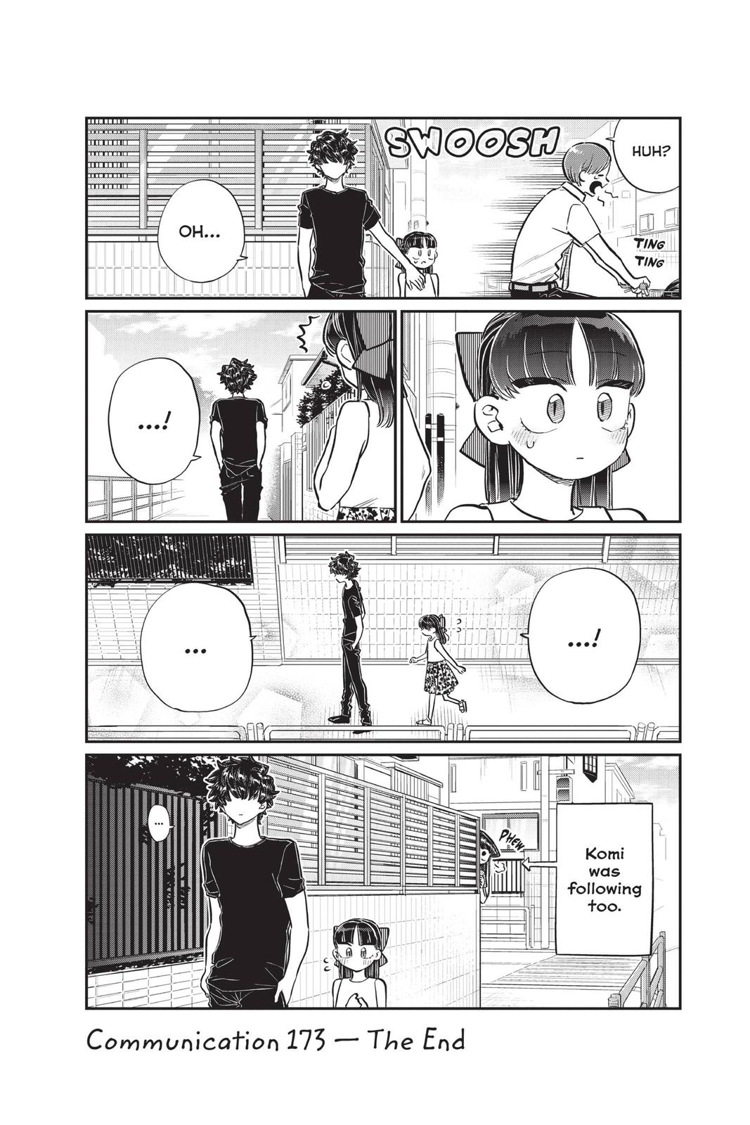 Komi Can’t Communicate Chapter 173