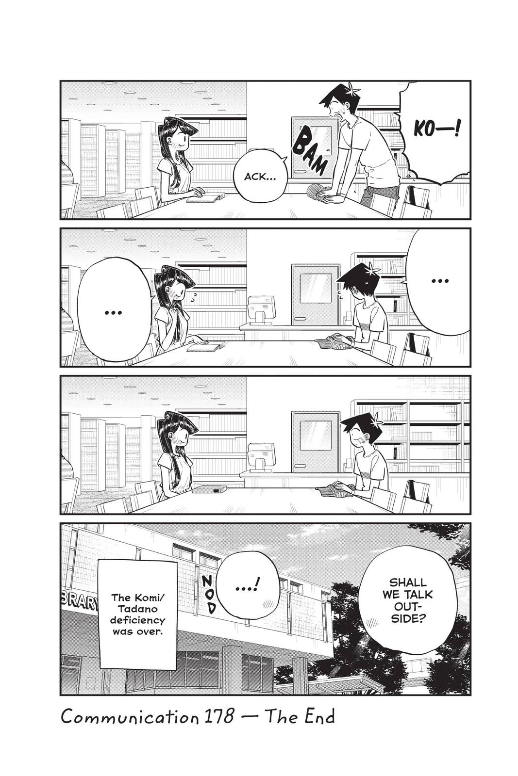 Komi Can’t Communicate Chapter 178