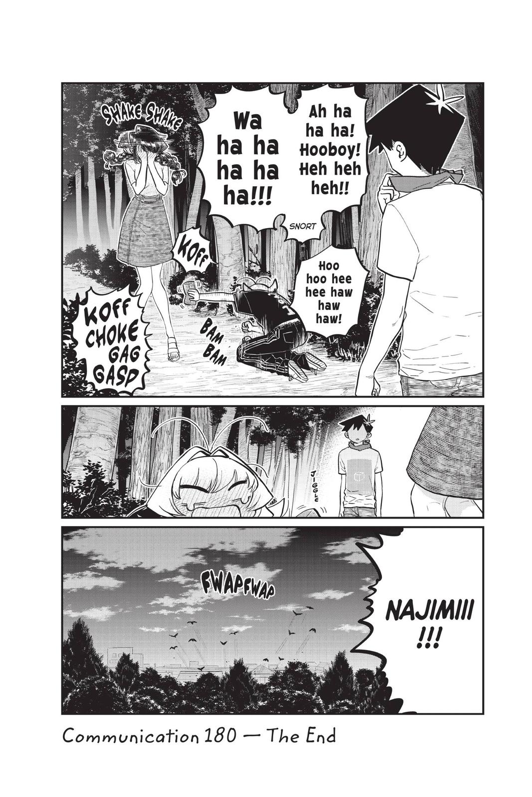 Komi Can’t Communicate Chapter 180