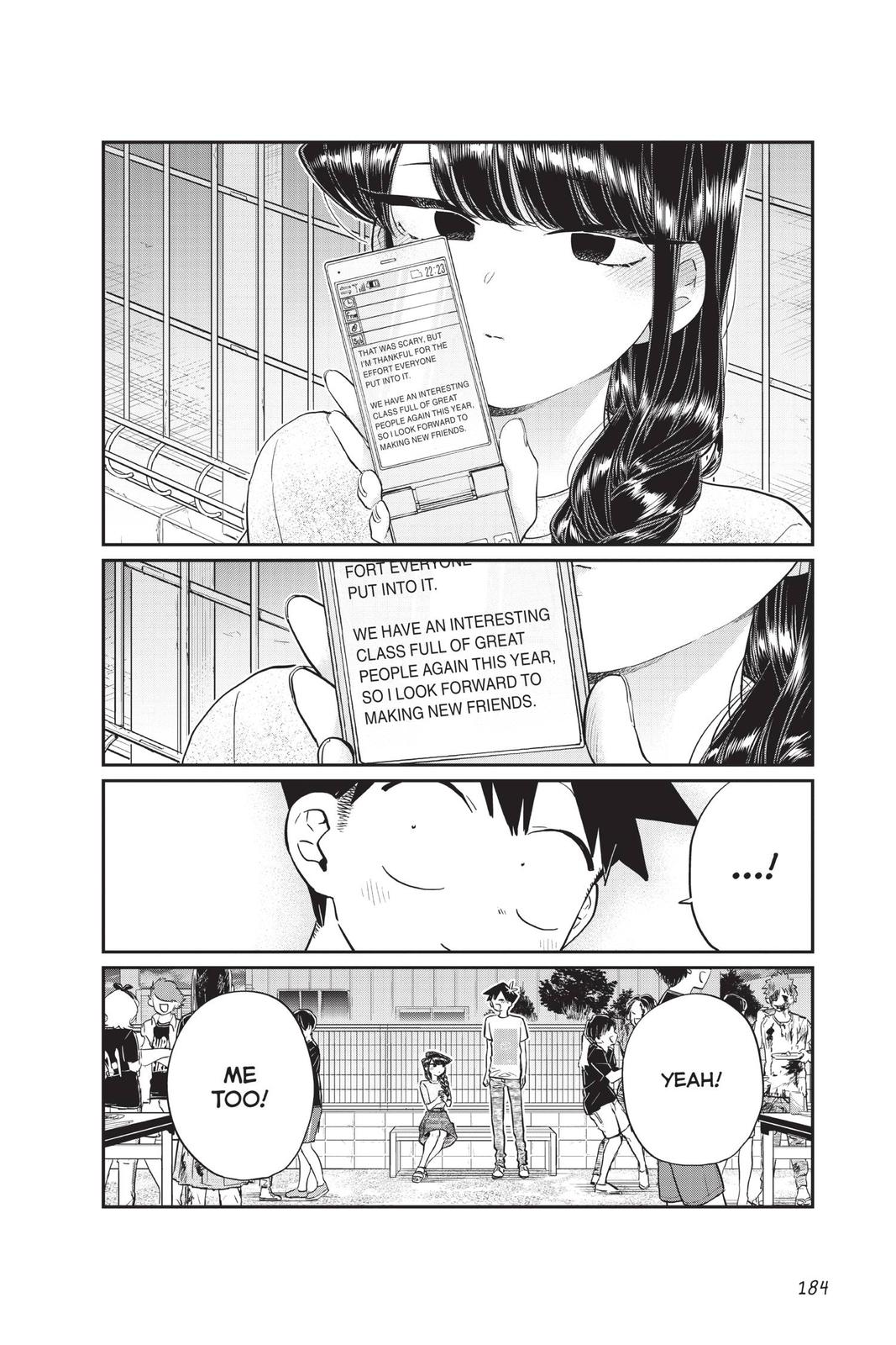 Komi Can’t Communicate Chapter 181
