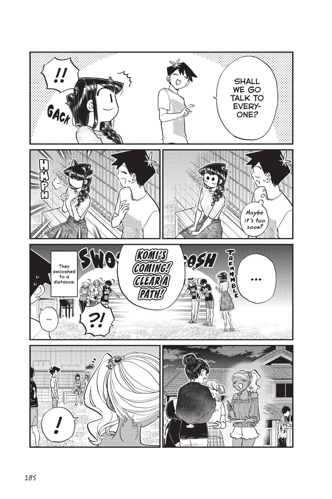 Komi Can’t Communicate Chapter 181