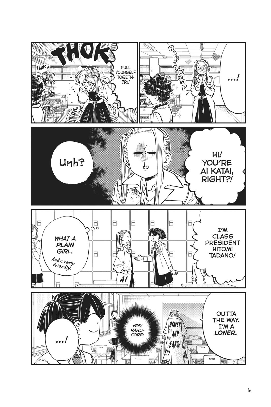 Komi Can’t Communicate Chapter 182