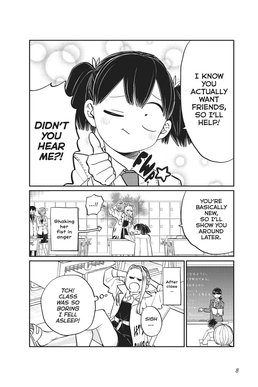 Komi Can’t Communicate Chapter 182