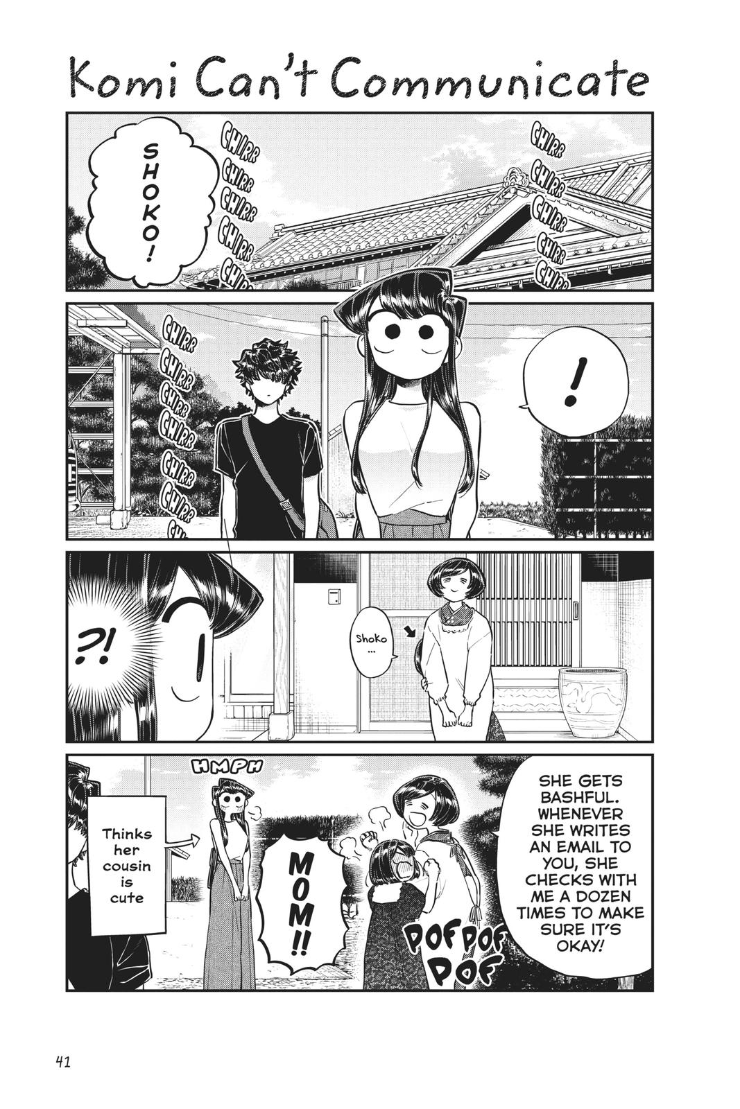 Komi Can’t Communicate Chapter 184