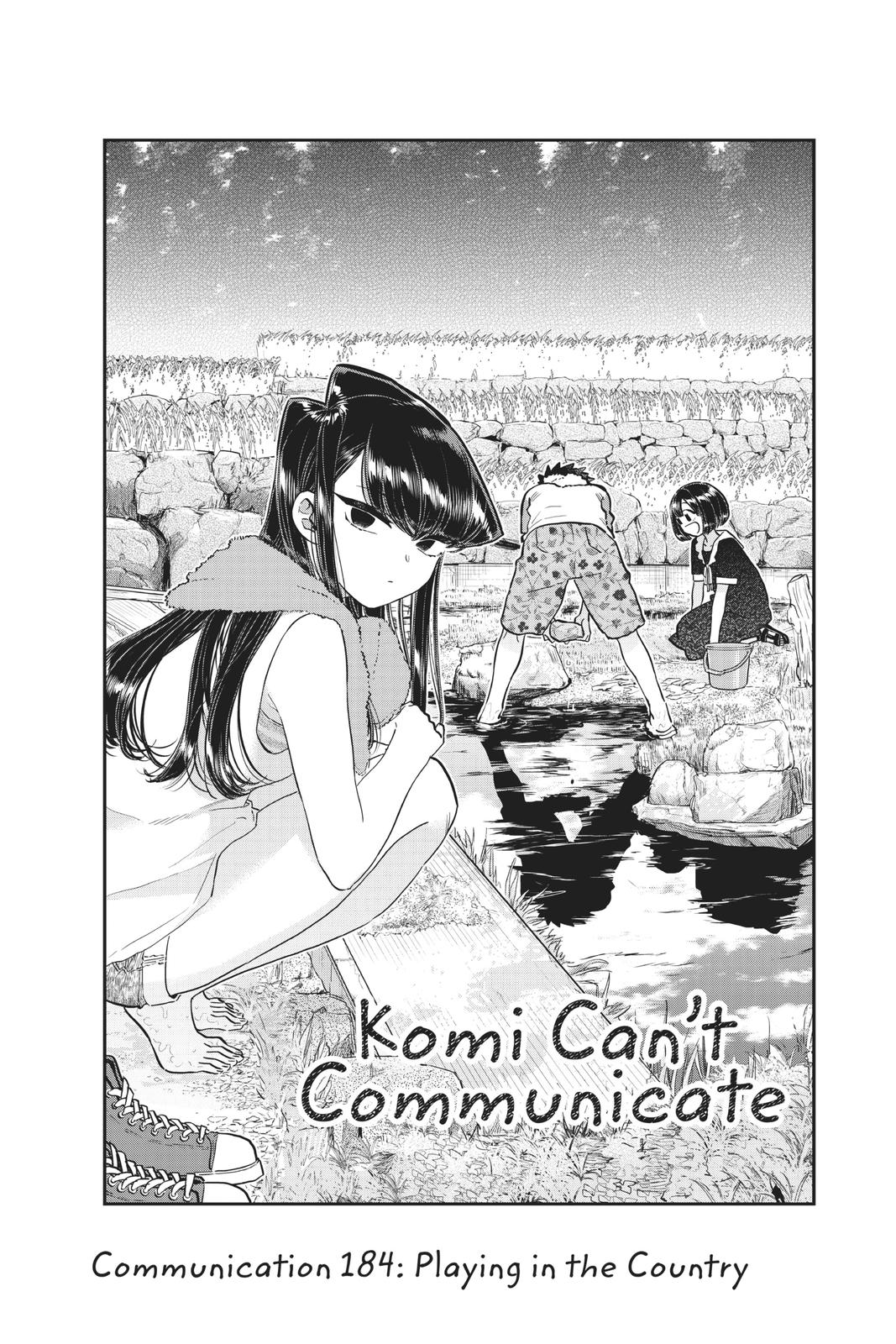 Komi Can’t Communicate Chapter 184