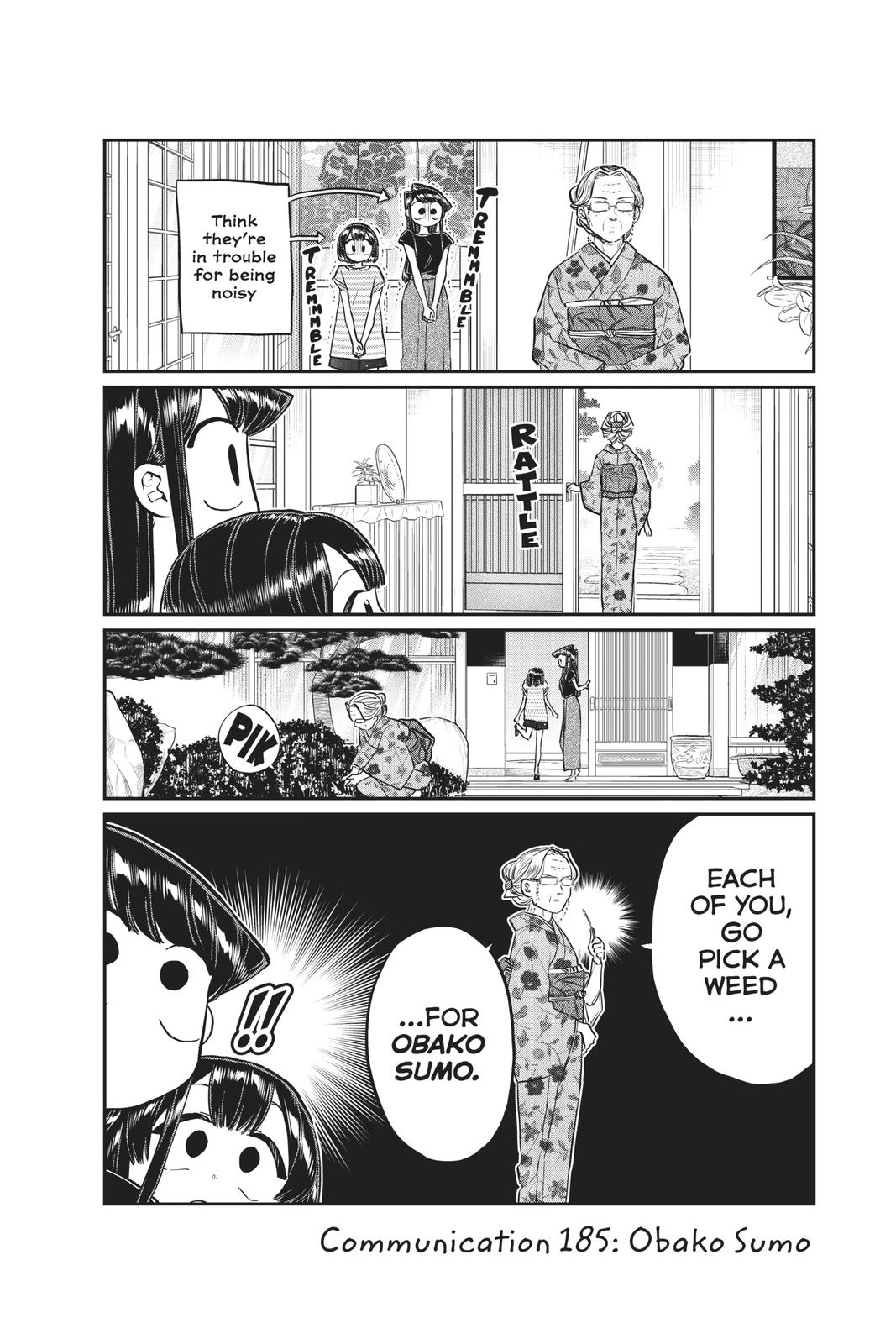 Komi Can’t Communicate Chapter 185