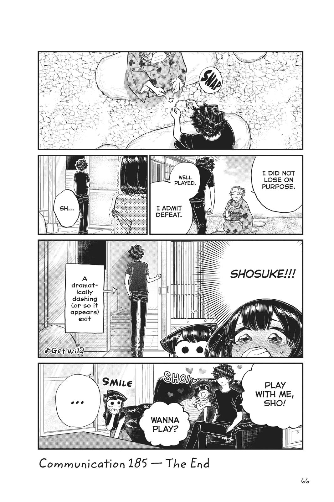 Komi Can’t Communicate Chapter 185