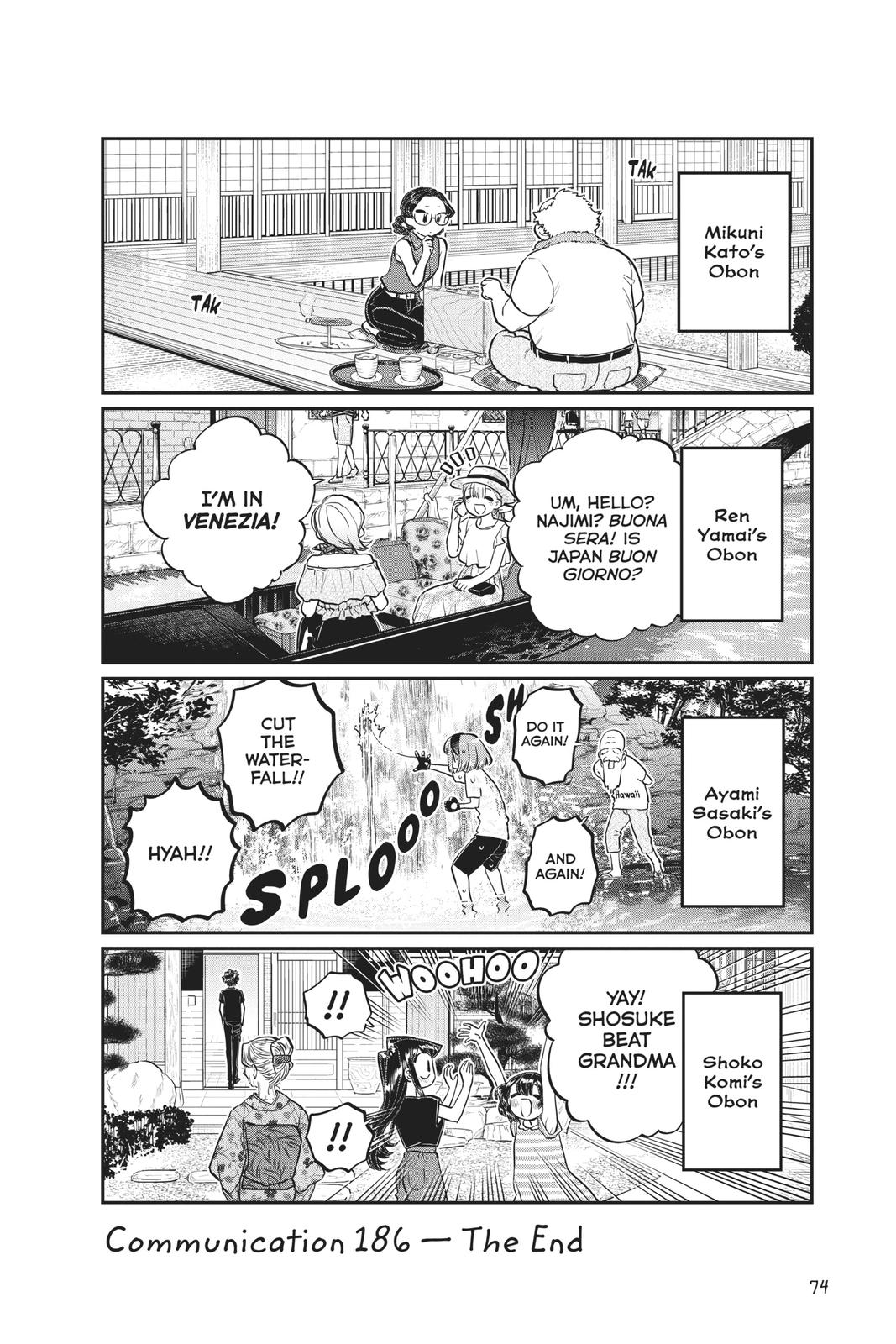 Komi Can’t Communicate Chapter 186
