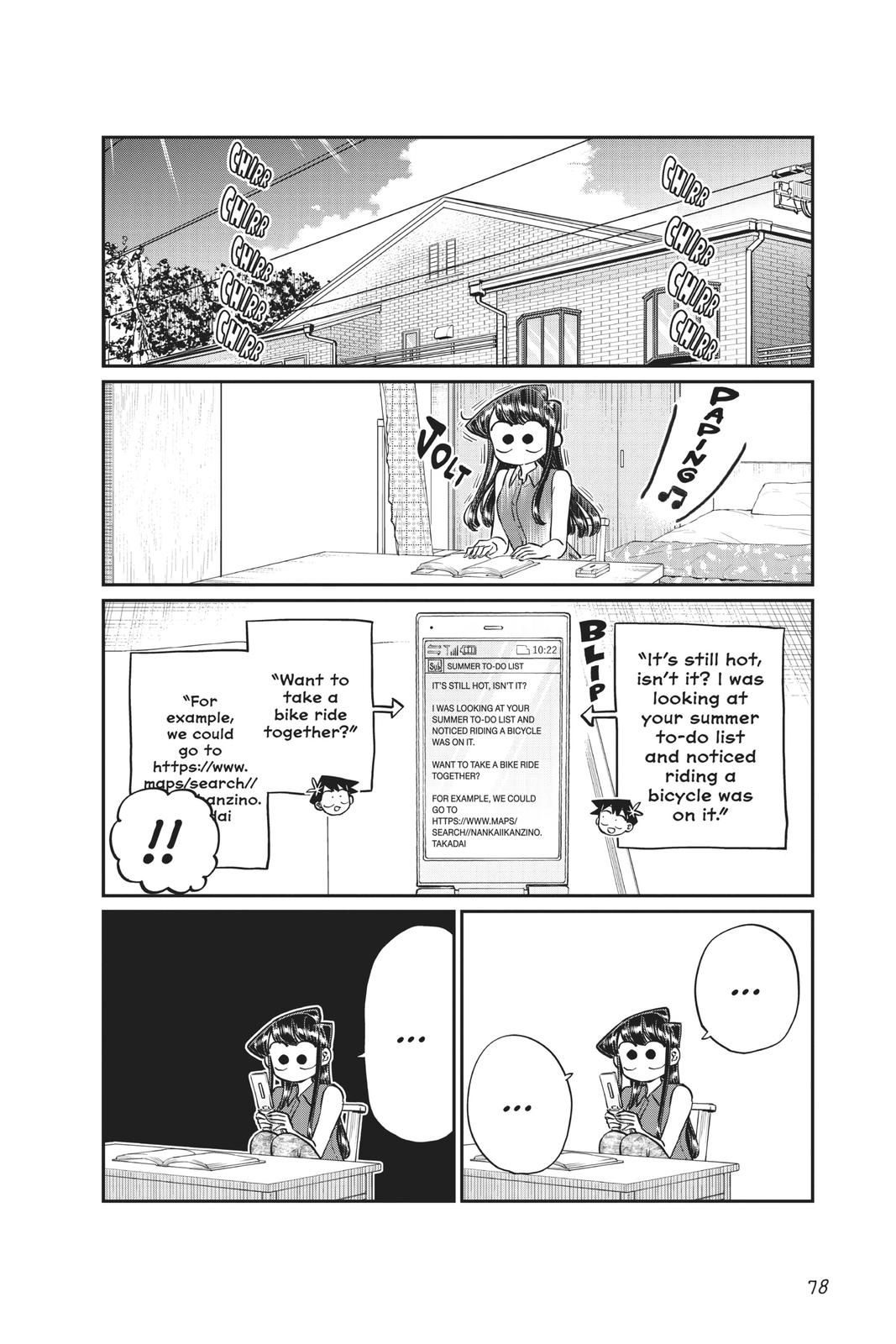 Komi Can’t Communicate Chapter 187