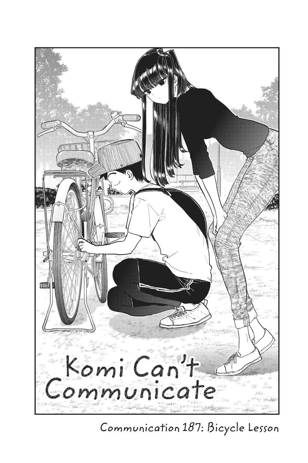 Komi Can’t Communicate Chapter 187