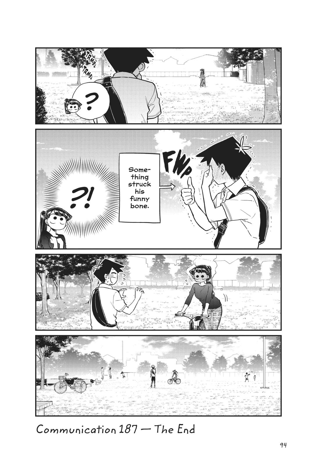 Komi Can’t Communicate Chapter 187
