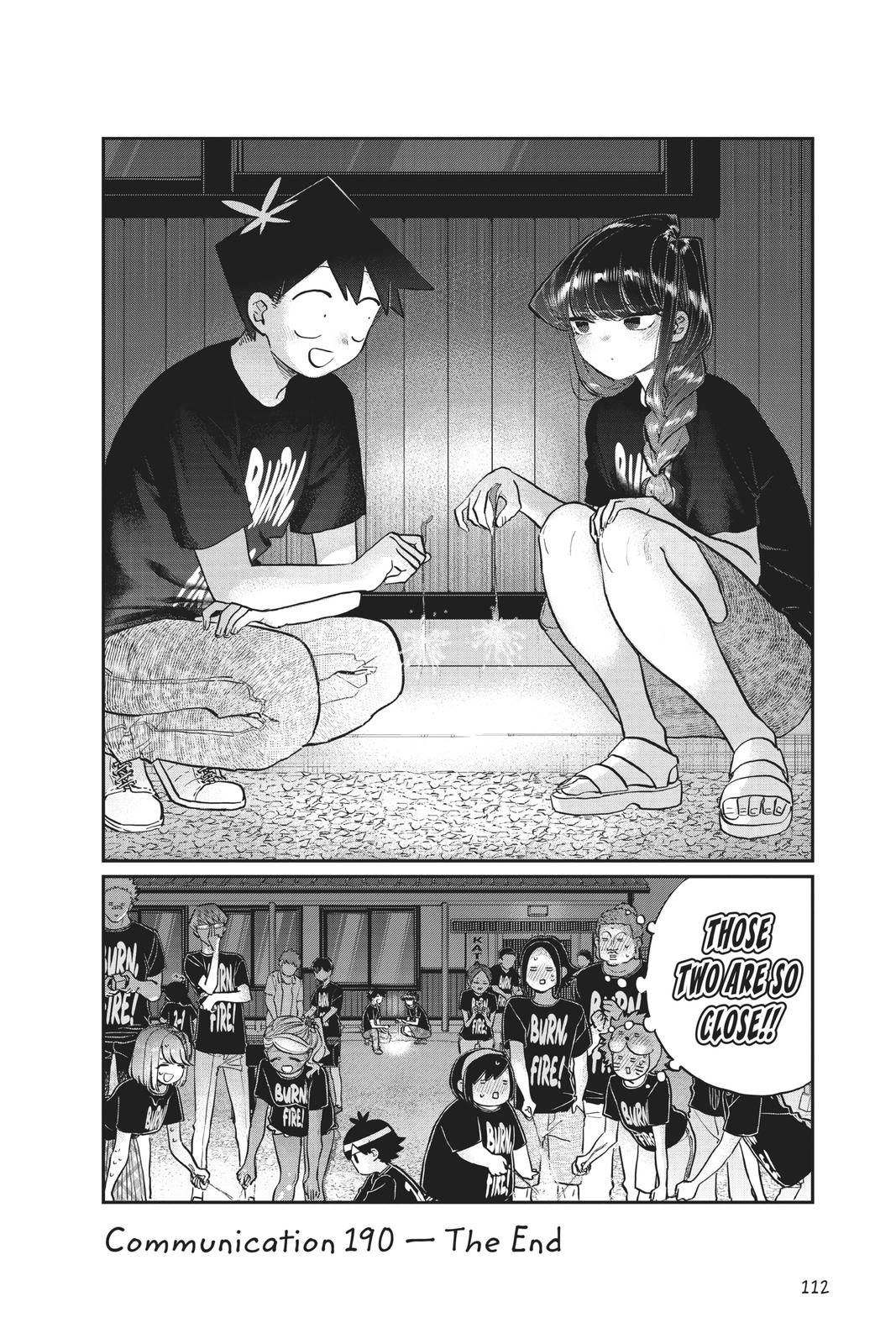 Komi Can’t Communicate Chapter 190