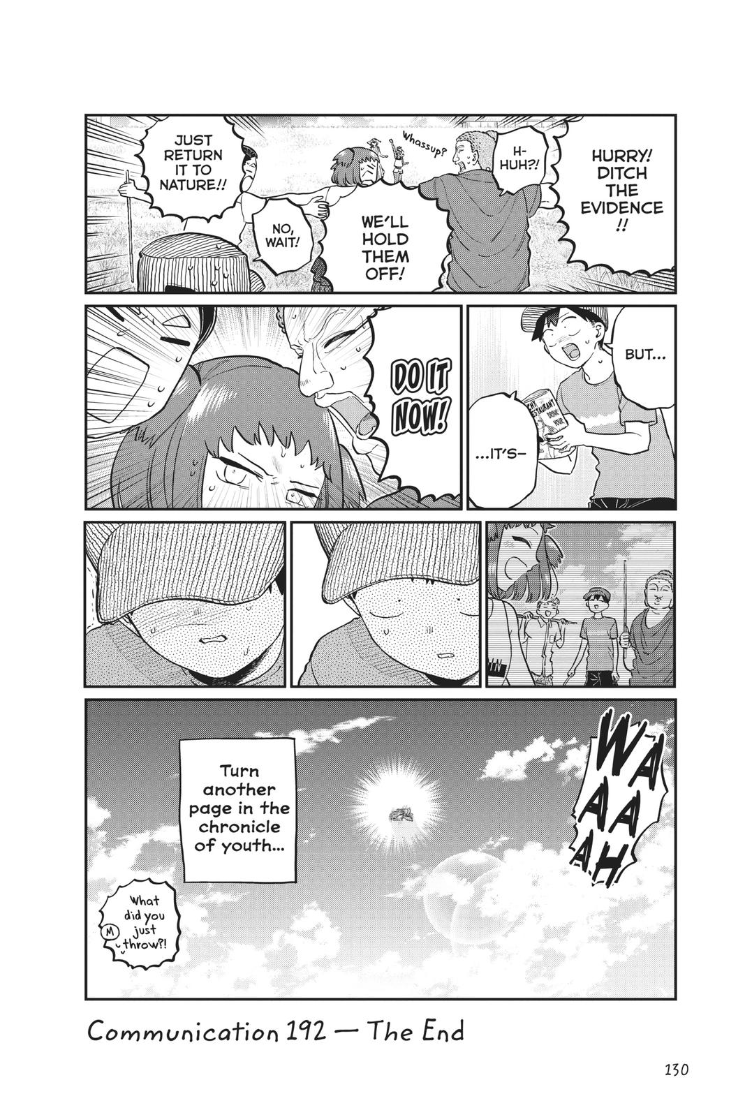 Komi Can’t Communicate Chapter 192