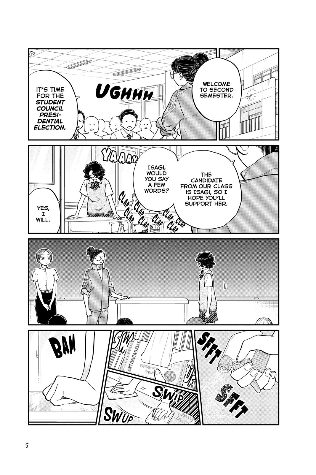 Komi Can’t Communicate Chapter 196