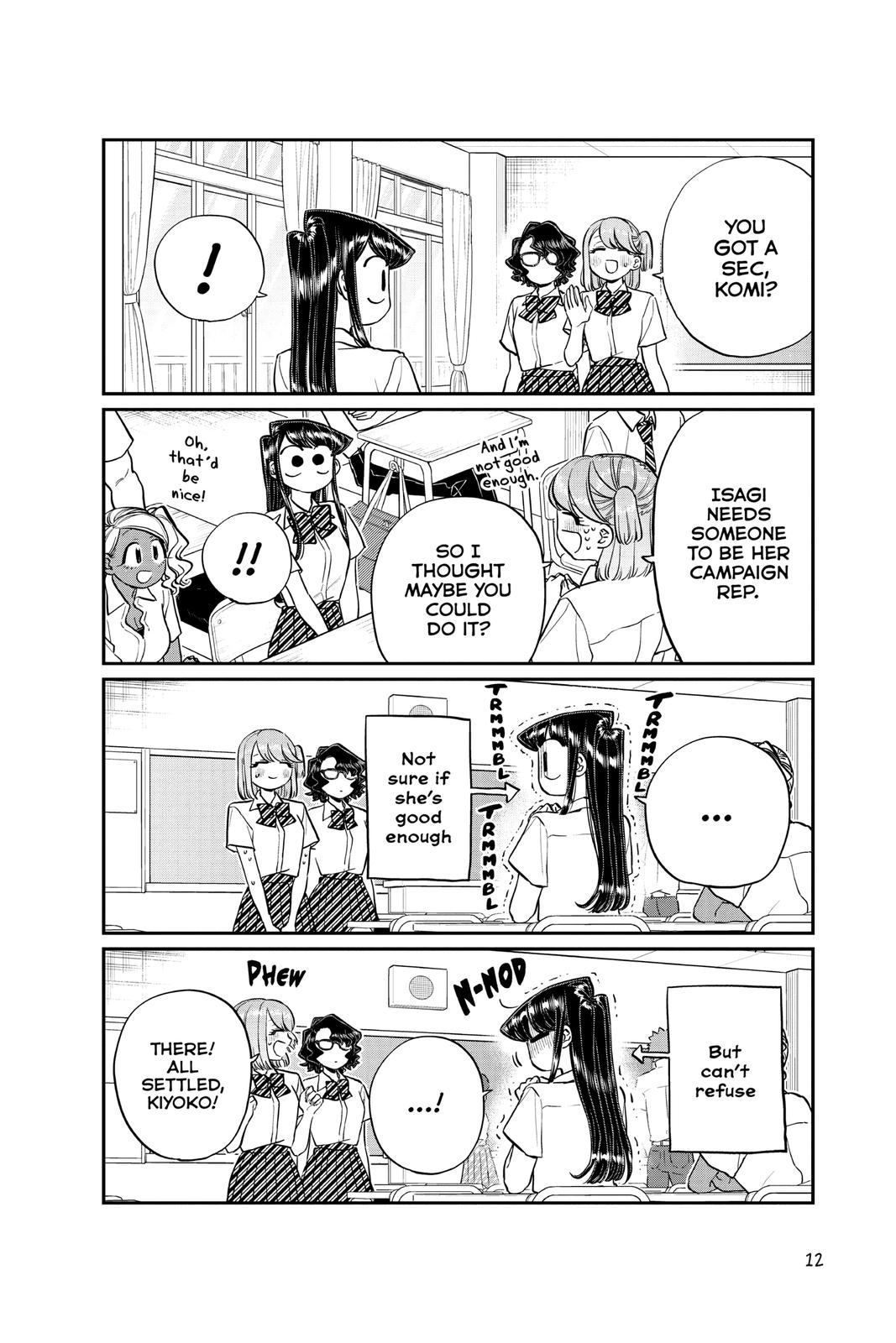 Komi Can’t Communicate Chapter 196