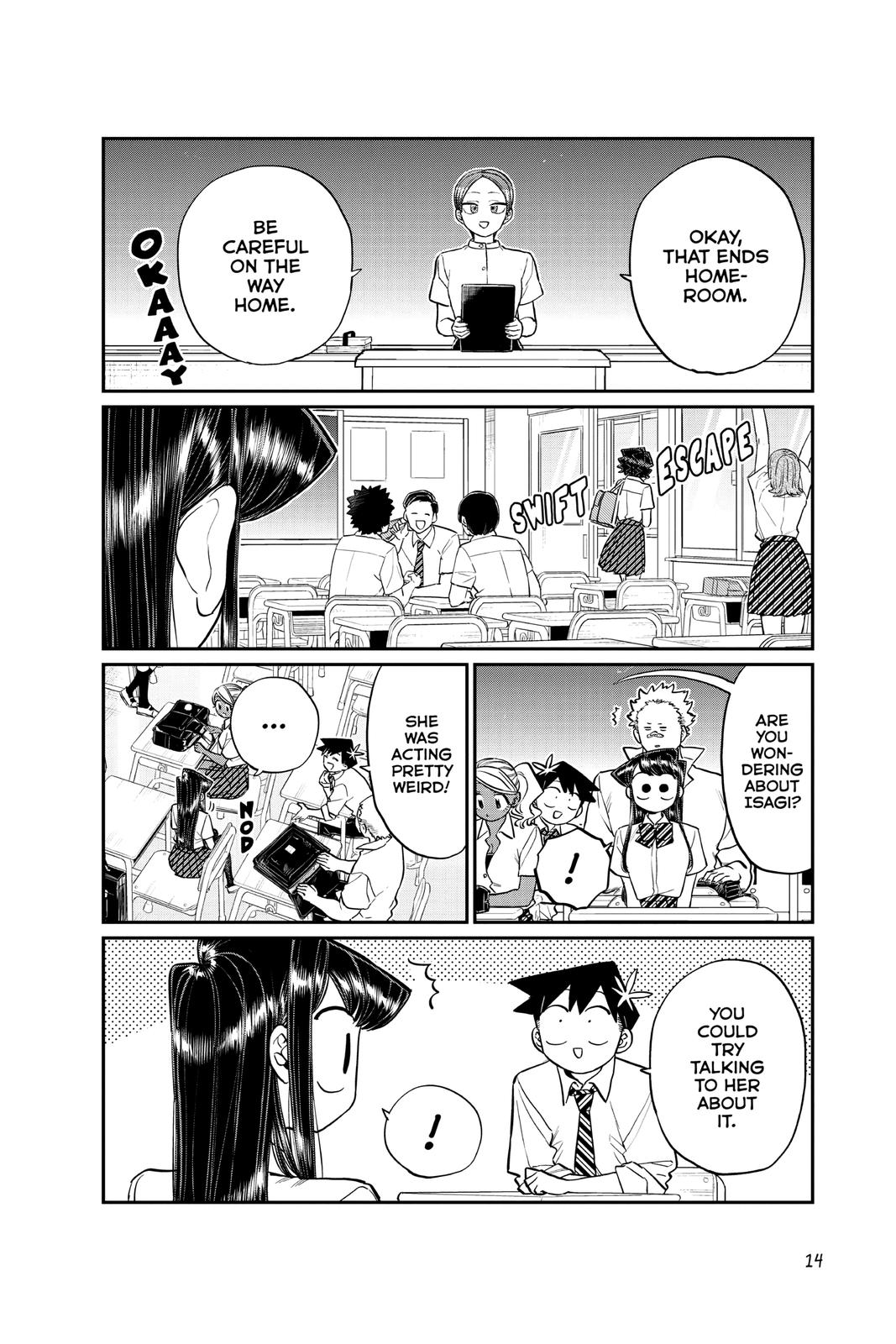 Komi Can’t Communicate Chapter 196