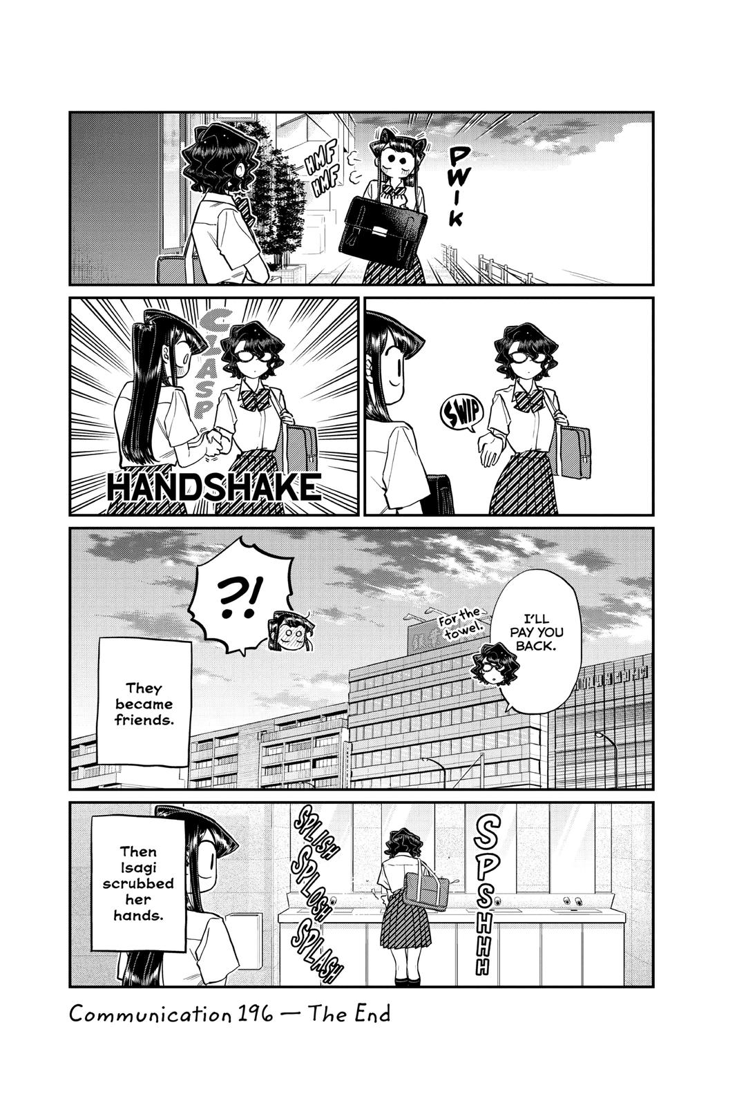 Komi Can’t Communicate Chapter 196