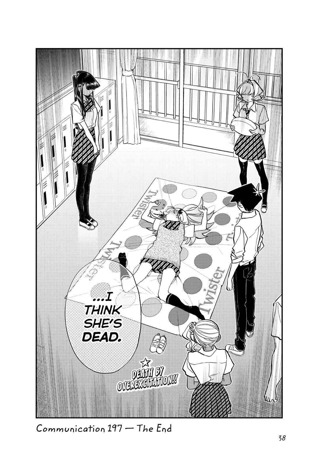 Komi Can’t Communicate Chapter 197