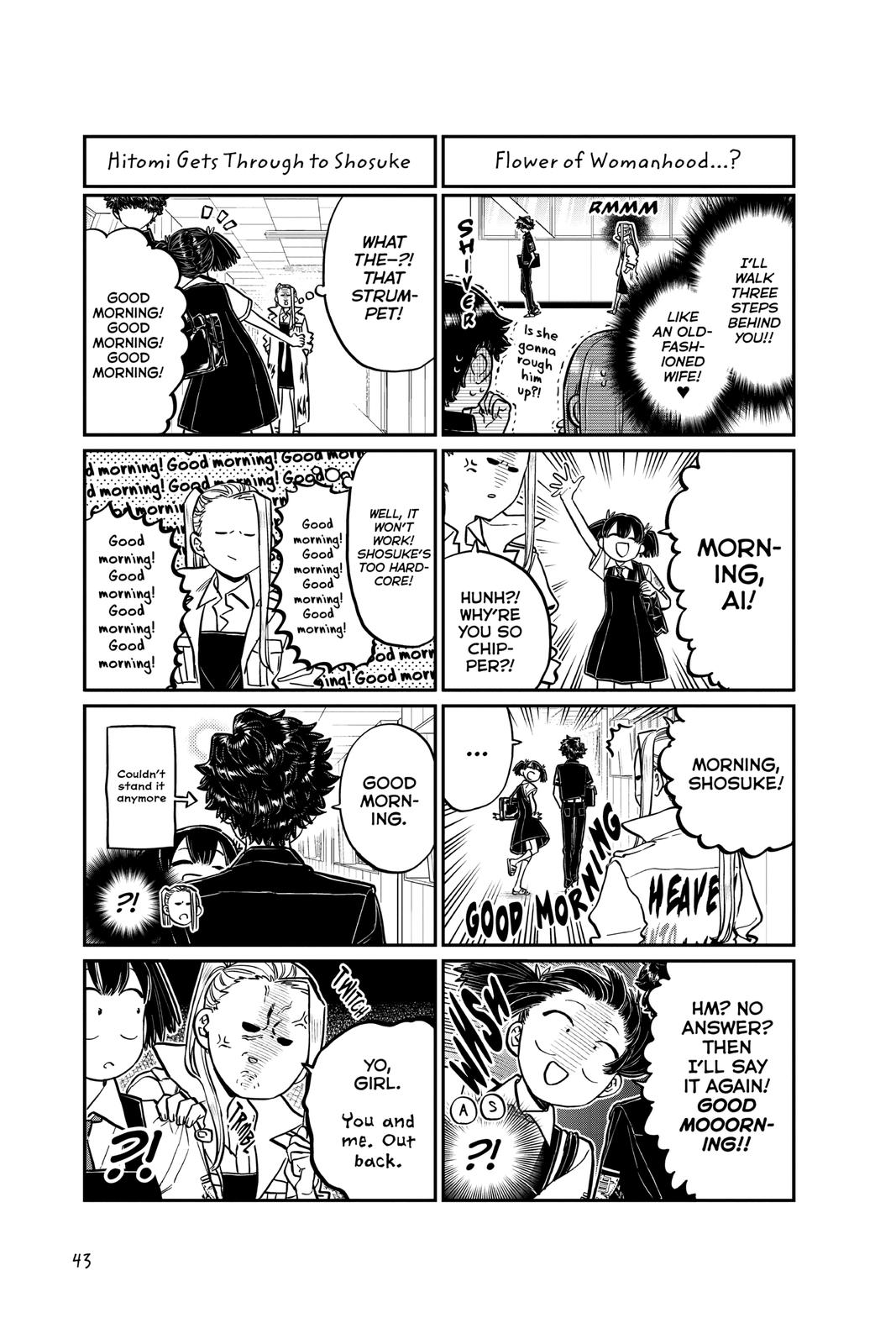 Komi Can’t Communicate Chapter 198