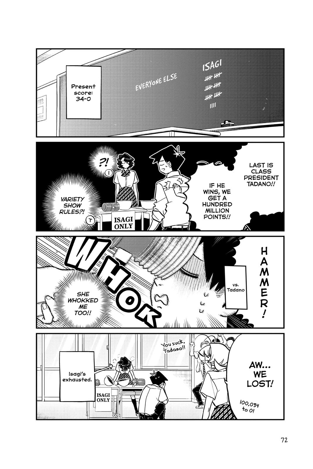 Komi Can’t Communicate Chapter 199