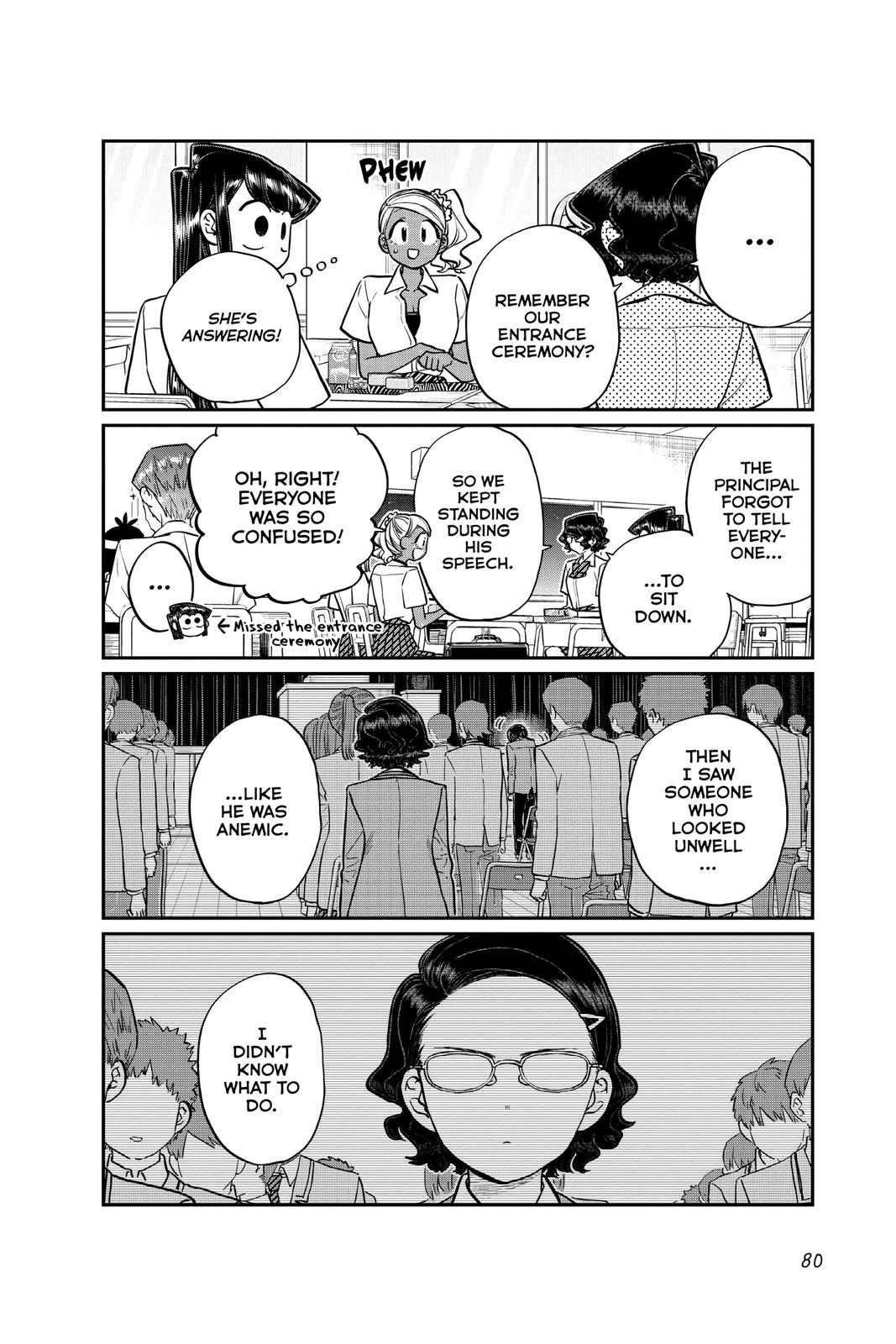Komi Can’t Communicate Chapter 200