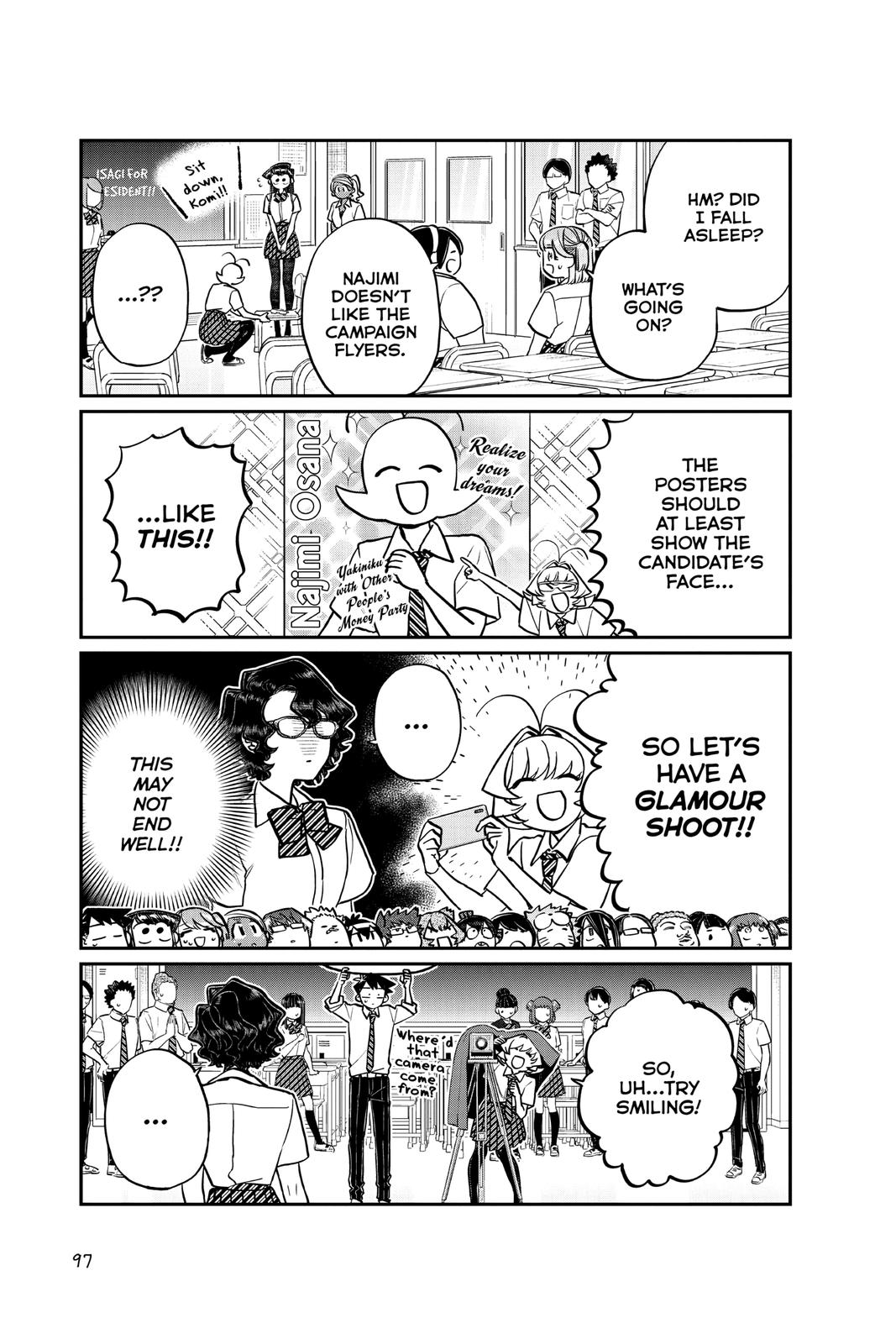 Komi Can’t Communicate Chapter 201