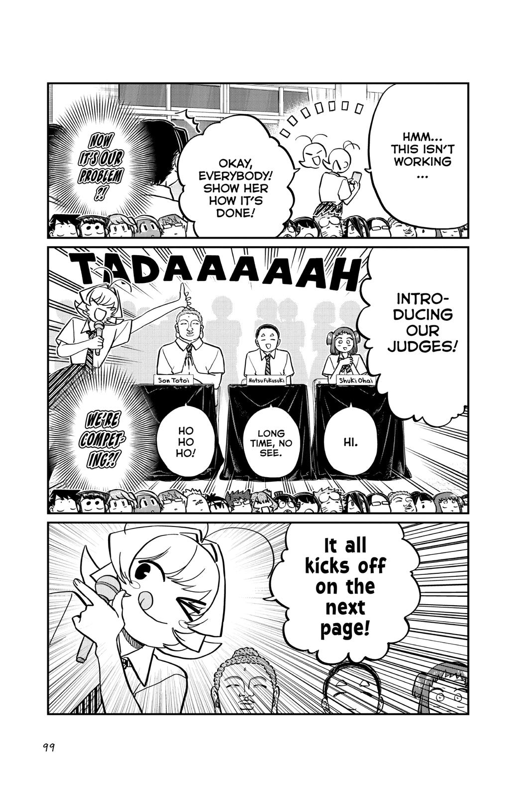Komi Can’t Communicate Chapter 201