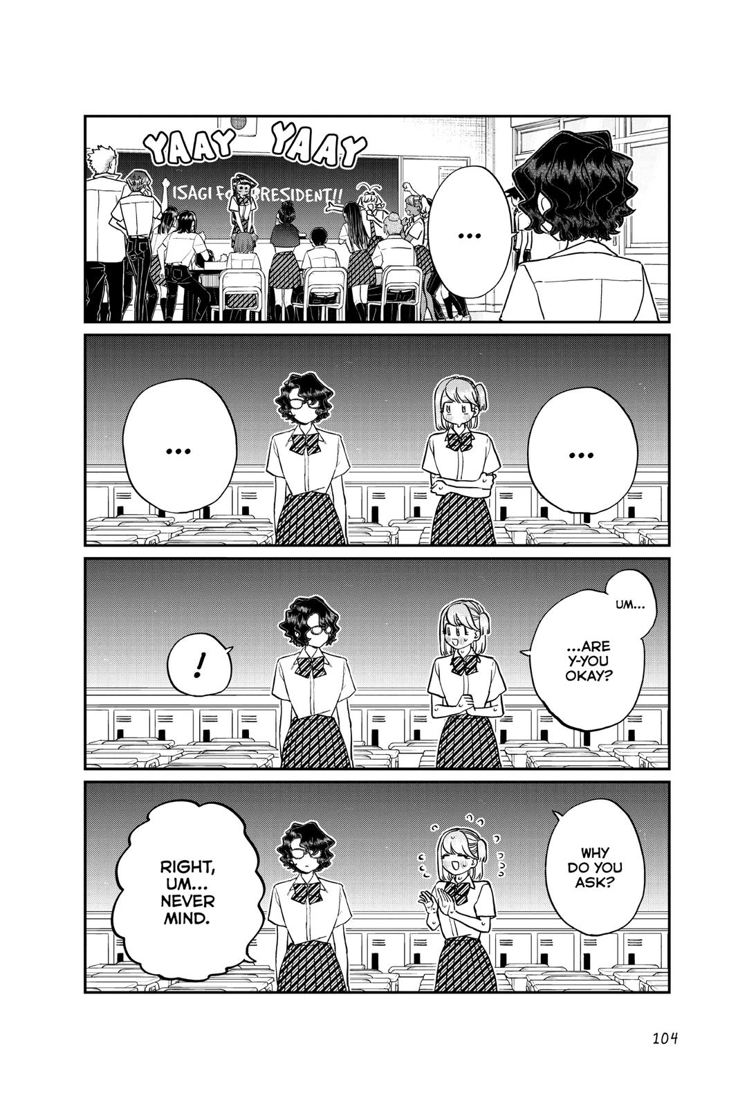 Komi Can’t Communicate Chapter 201
