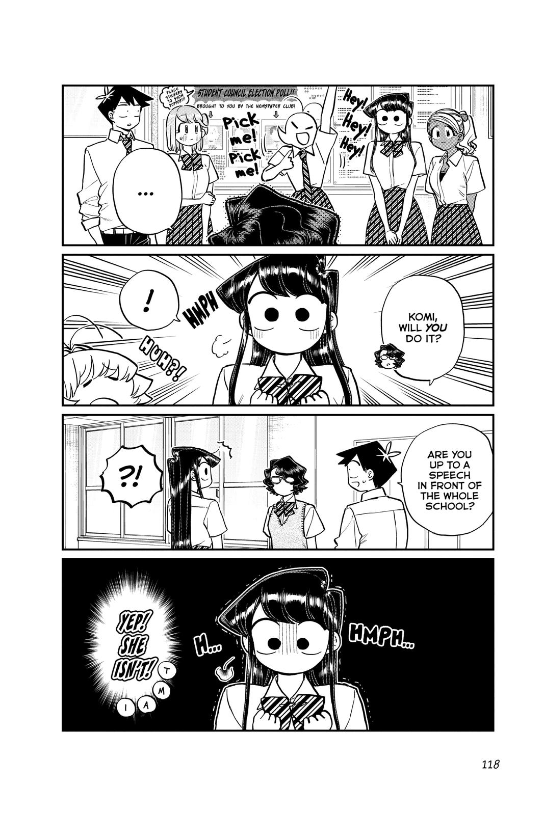 Komi Can’t Communicate Chapter 202