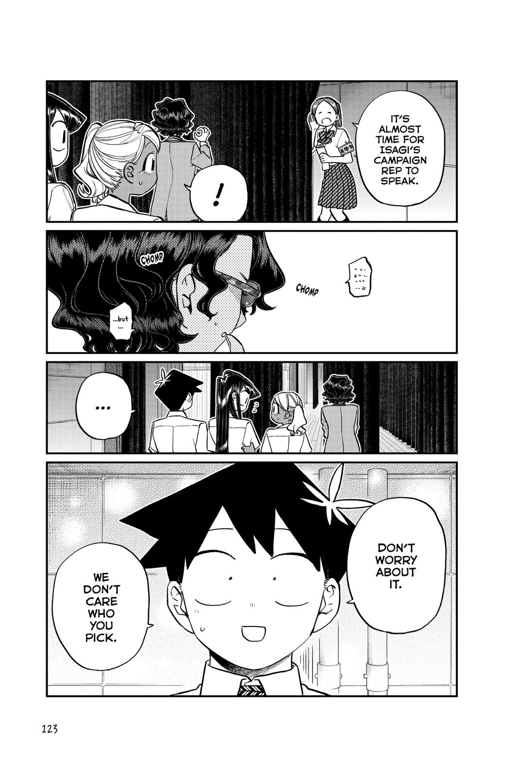 Komi Can’t Communicate Chapter 202