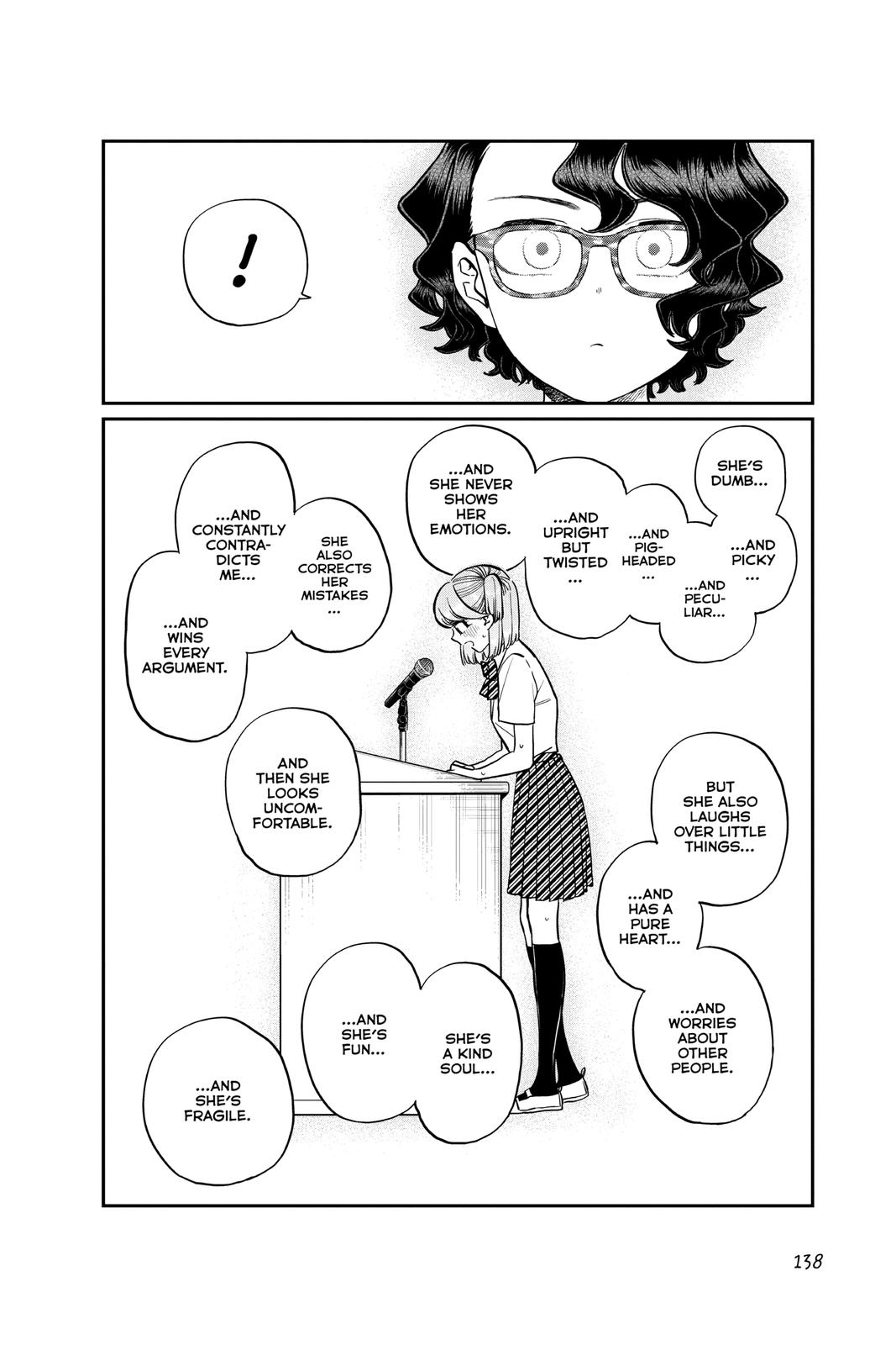Komi Can’t Communicate Chapter 203