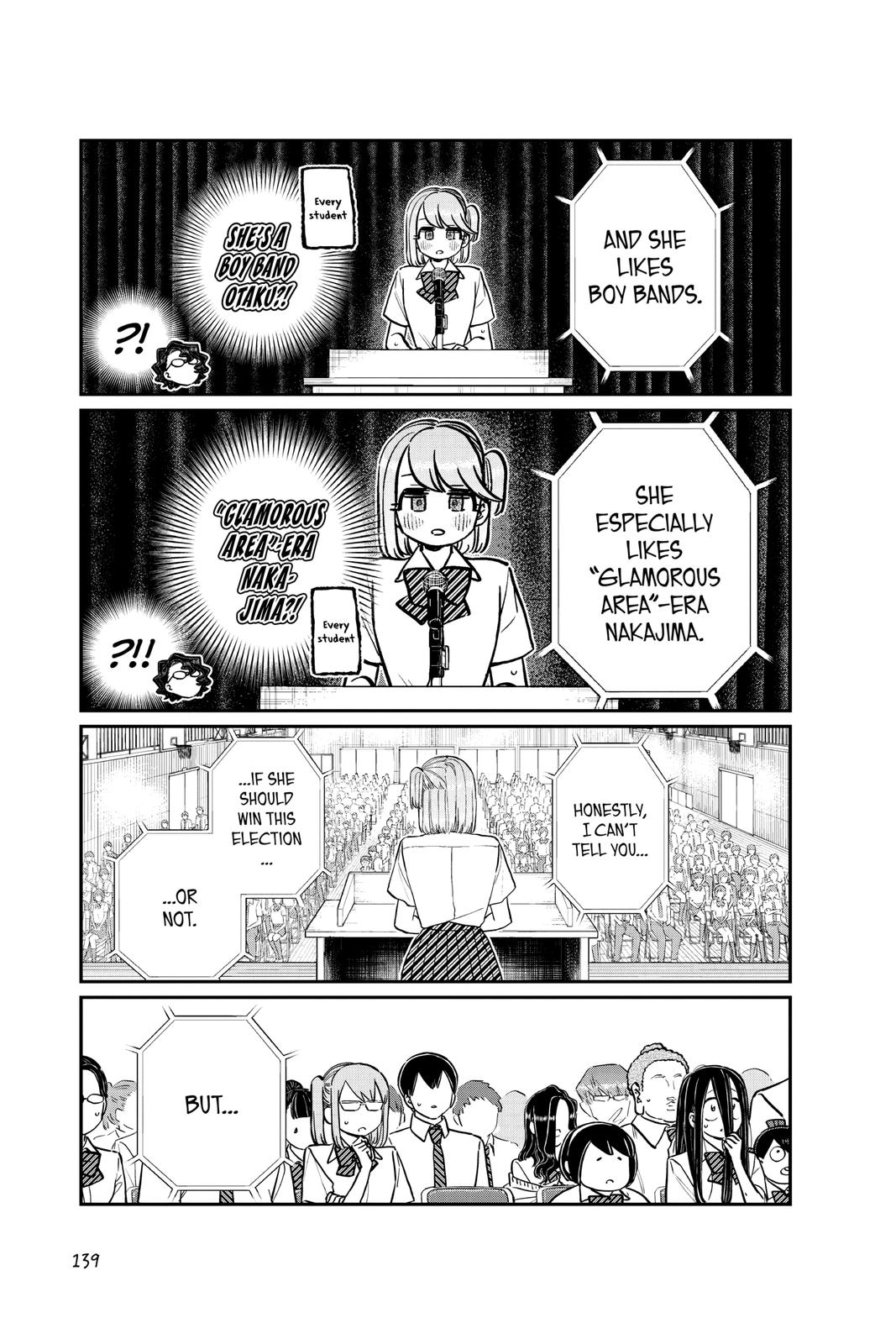 Komi Can’t Communicate Chapter 203