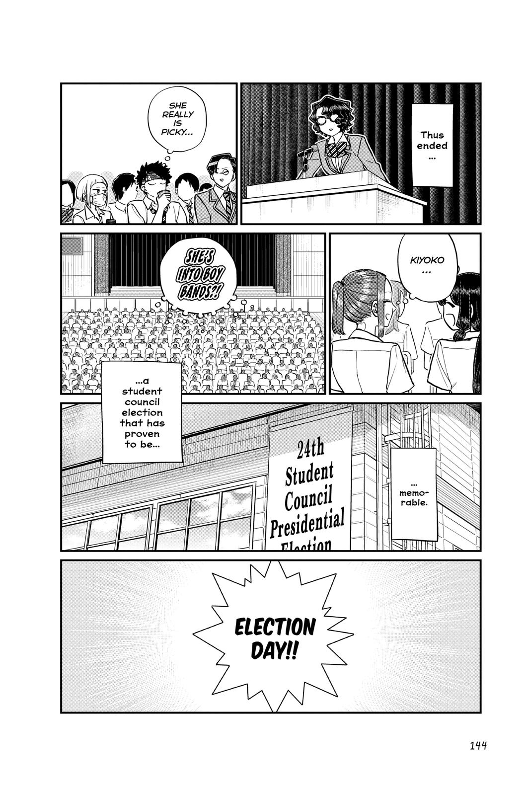 Komi Can’t Communicate Chapter 203