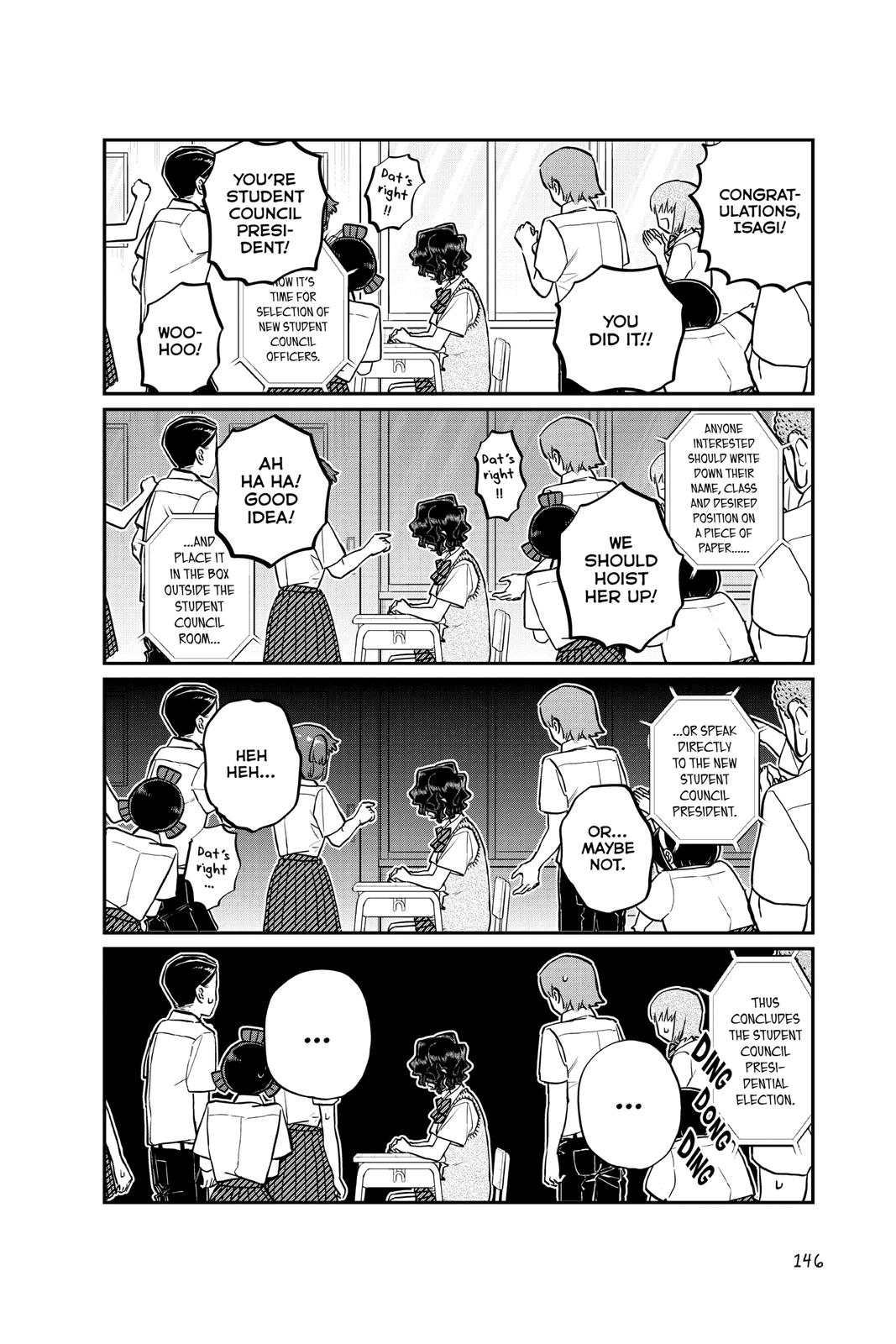 Komi Can’t Communicate Chapter 203