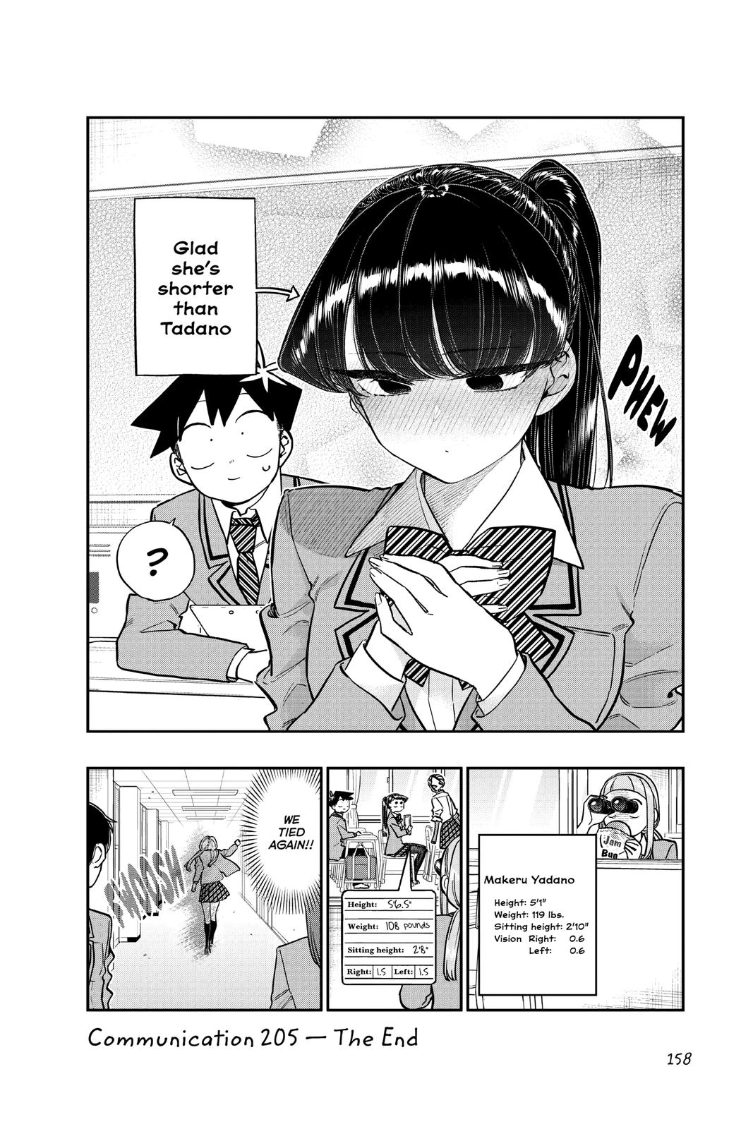 Komi Can’t Communicate Chapter 205