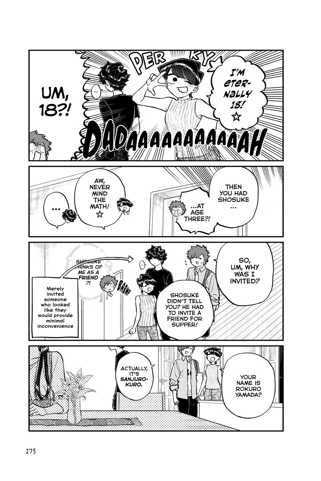 Komi Can’t Communicate Chapter 207