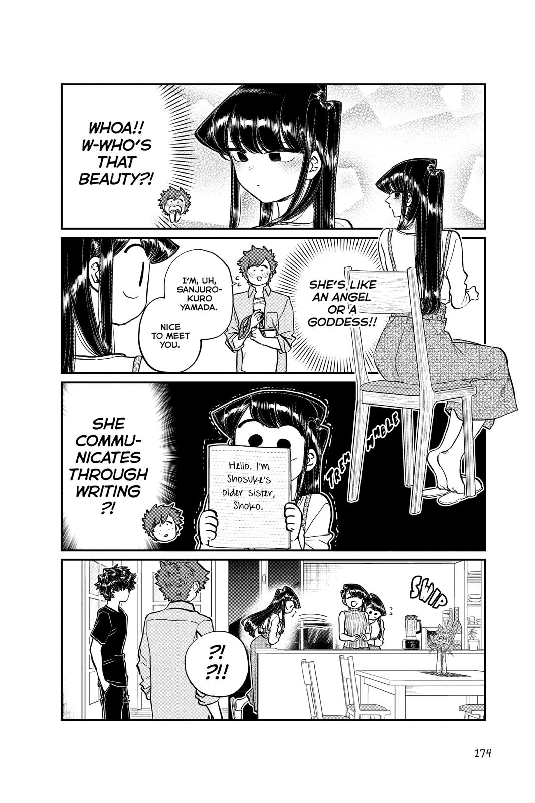 Komi Can’t Communicate Chapter 207