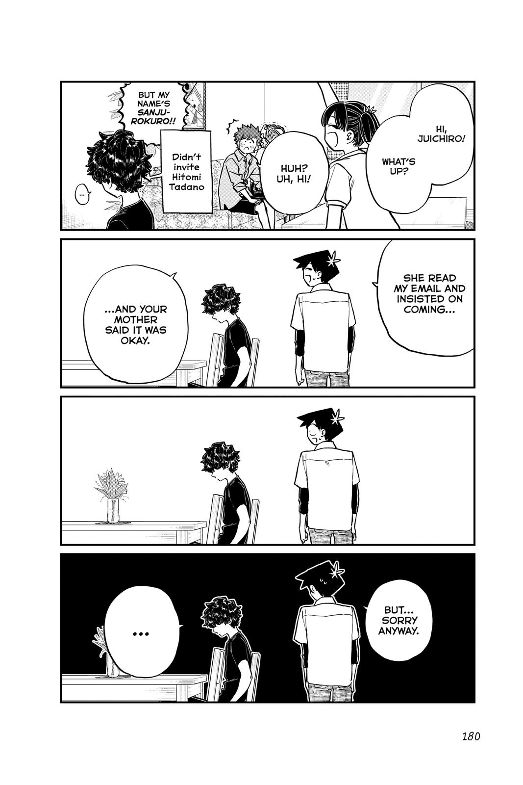 Komi Can’t Communicate Chapter 207