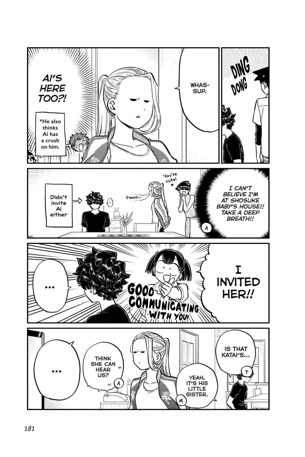Komi Can’t Communicate Chapter 207