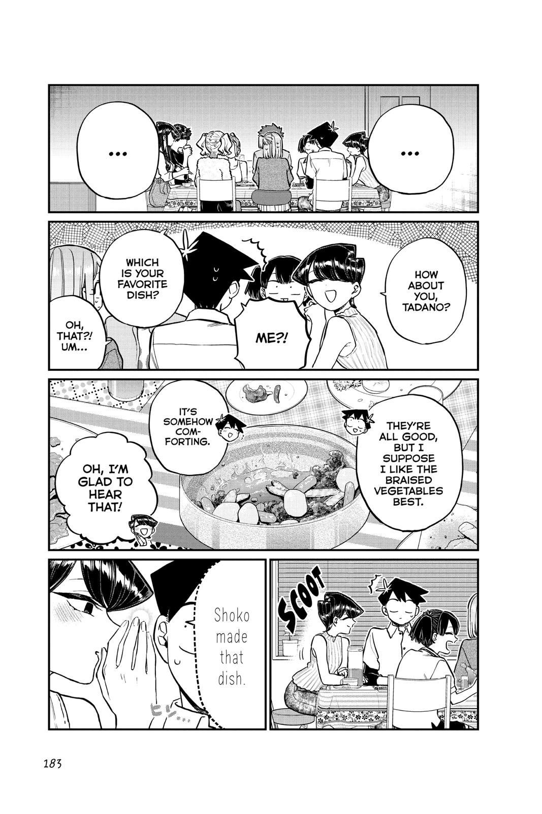 Komi Can’t Communicate Chapter 207